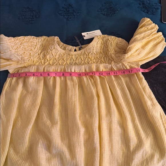 Anthropologie Liza Puff-Sleeve Smocked Linen Top NO LONGER AVAILABLE $108usd - Picture 12 of 16